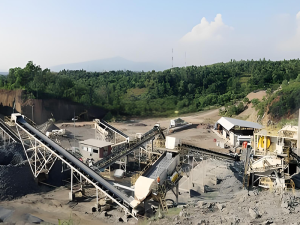 高速公路骨料生产线