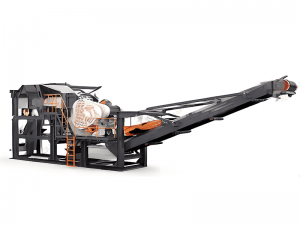 半移动式破碎站