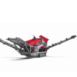 履带筛分破碎站