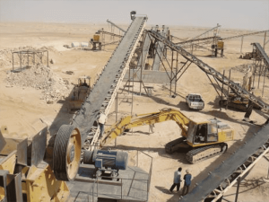 沙特600t/h 石灰石破碎生产线