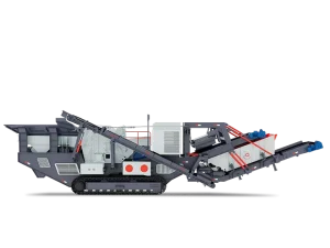 履带反击式破碎站