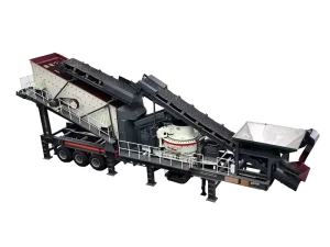 轮胎VSI制砂机破碎站