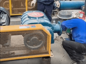 宁夏YGM175施工现场的安装工作业中