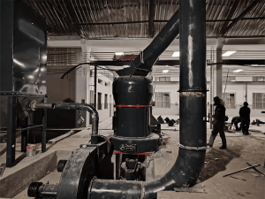 俄罗斯15TPH石灰石磨粉生产线