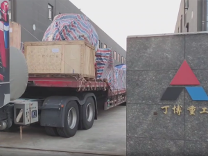 俄罗斯69线配套设备第一车出发