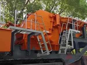 如何提高履带移动反击式破碎站产能​