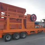500t/h石灰石破碎生产线主要设备如何配置? 6 露天矿移动破碎:露天岩石矿山开采用移动破碎站更为适合