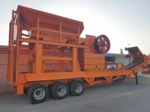 移动破碎站选型：移动破碎站用轮胎式还是履带式比...