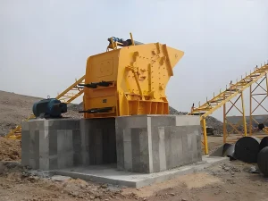 花岗岩破碎设备选择：破碎花岗岩，圆锥破碎机和反...