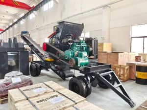 车载移动破碎机价格：车载移动式破碎机多少钱一台？