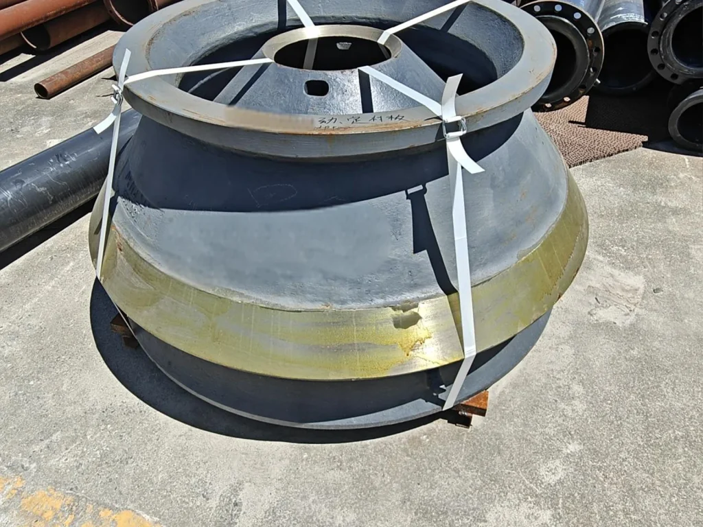 圆锥破衬板减磨:如何减少圆锥破碎机衬板的磨损? 1 圆锥破衬板减磨