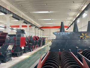 河卵石制砂生产线：设备配置