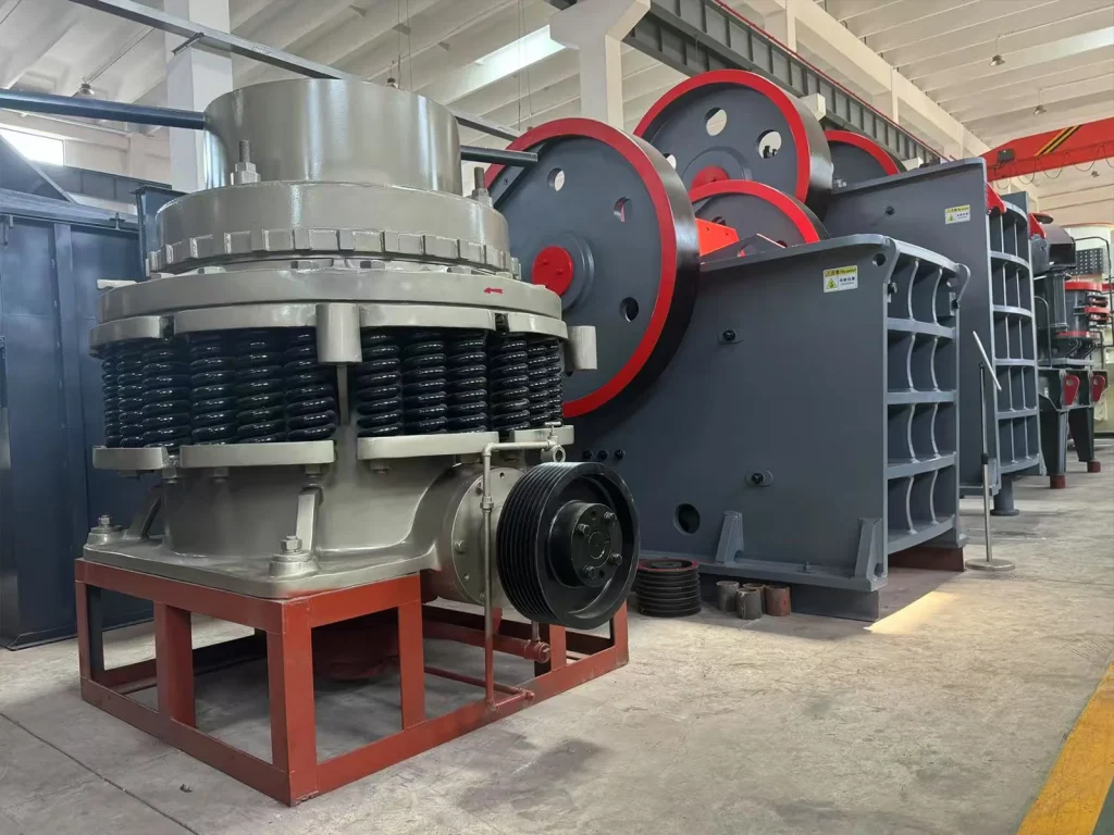 圆锥破碎机生产线：石头破碎作业实战分享 - 圆锥破碎机生产线（images 1）