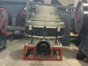 矿石破碎选圆锥破碎机原因：高硬度料适配