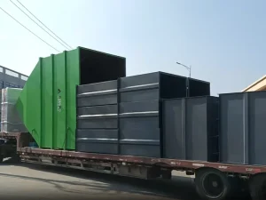 YGM160磨粉机配套设备第三车顺利发往湖南娄底客户现场