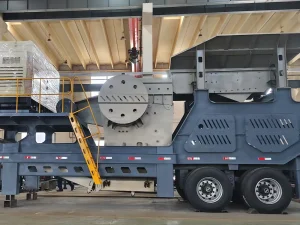 移动破碎机振动剧烈？详解颚破移动站故障原因与处...