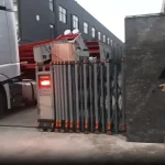 振动筛、脱水筛、给料机运往上海港口