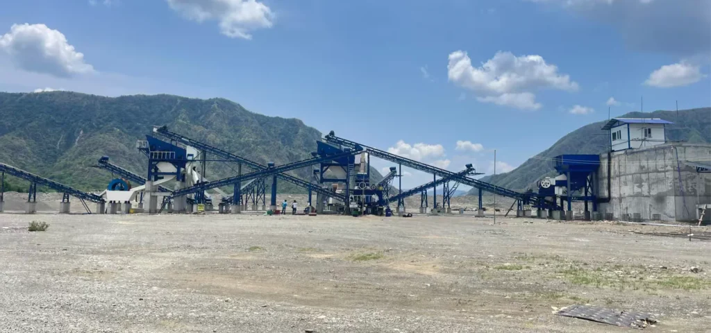 矿山机械设备石料生产线