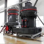 发货-江苏洪泽客户选定的磨粉设备YGM9517高压悬辊磨今日装车发往现场