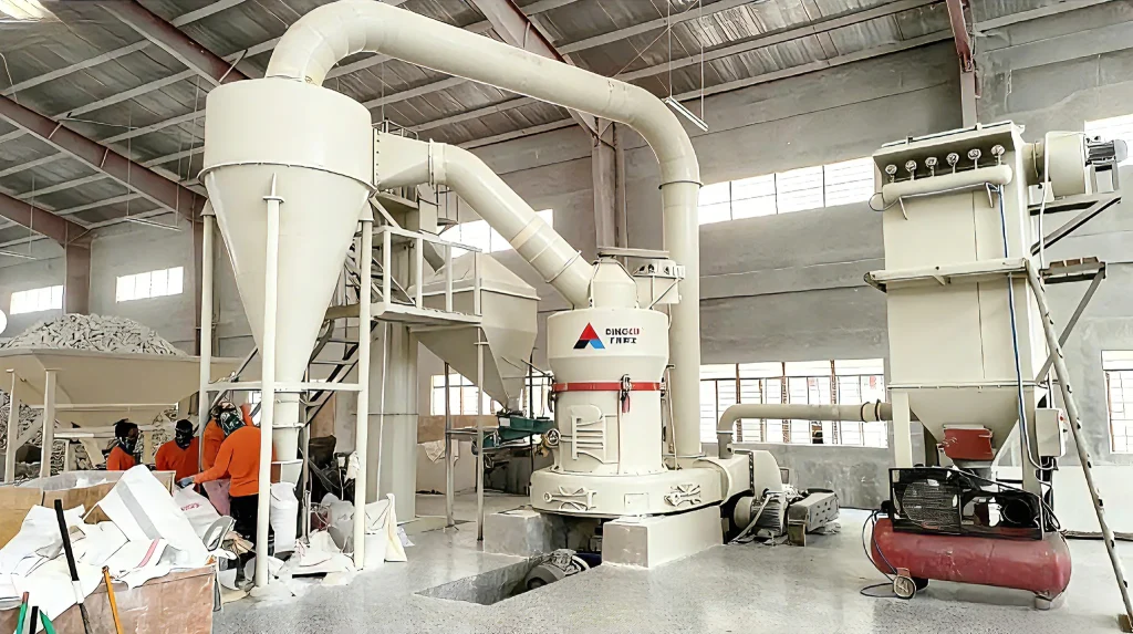 上海丁博重工高性能欧版磨粉机整套制粉生产线实拍