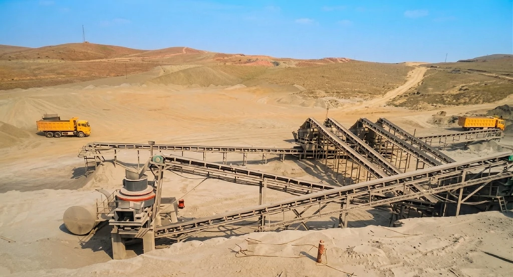 制砂机和打砂机有什么区别，看下现场图片